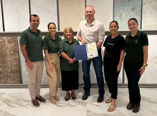 Cerbras recebe certificado do SGQ