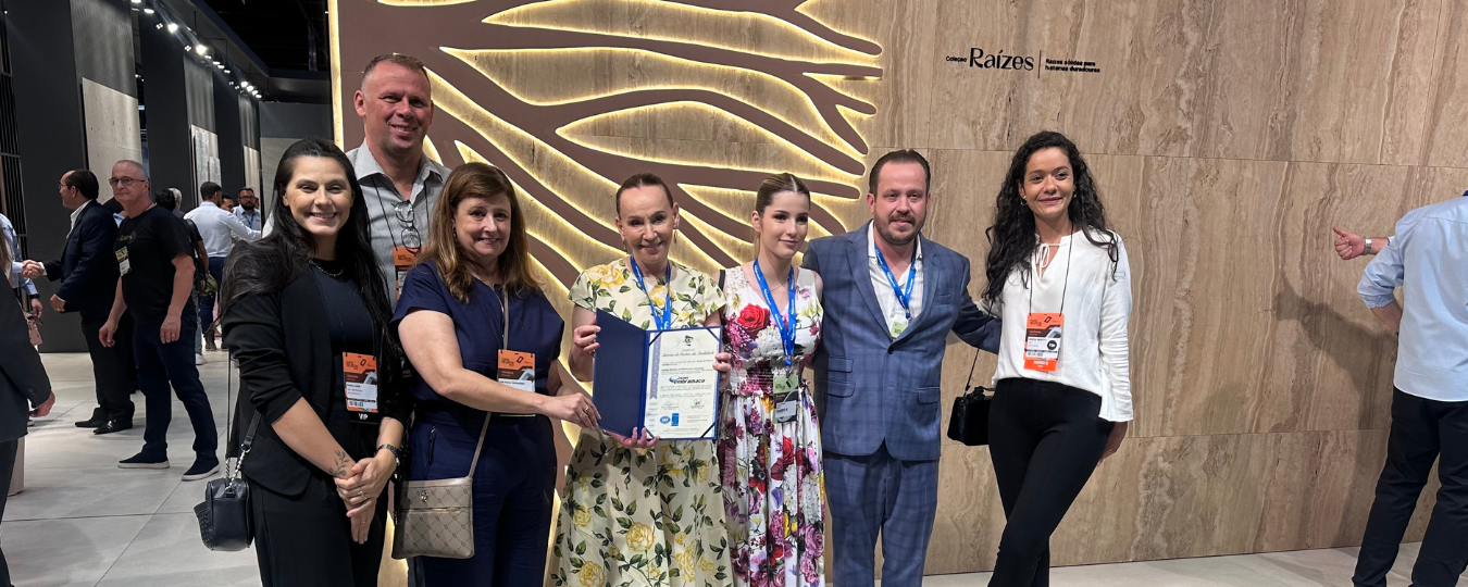 Certificados na REVESTIR 2025: Embramaco é recertificada para ISO 9001