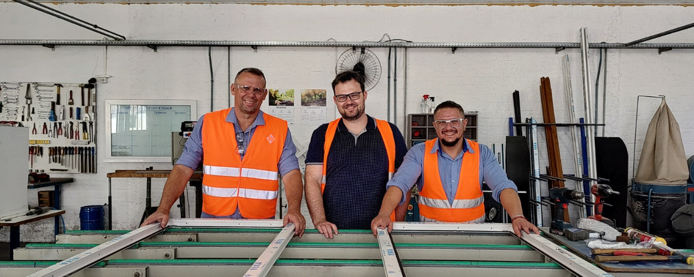 Equipe do CCB participa de capacitação técnica na VEKA Brasil