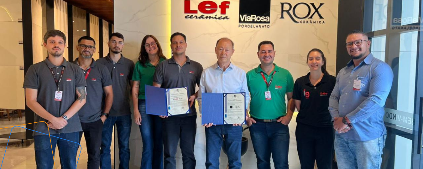 Cerâmica Lef recebe Certificados de Produto em processo de Recertificação