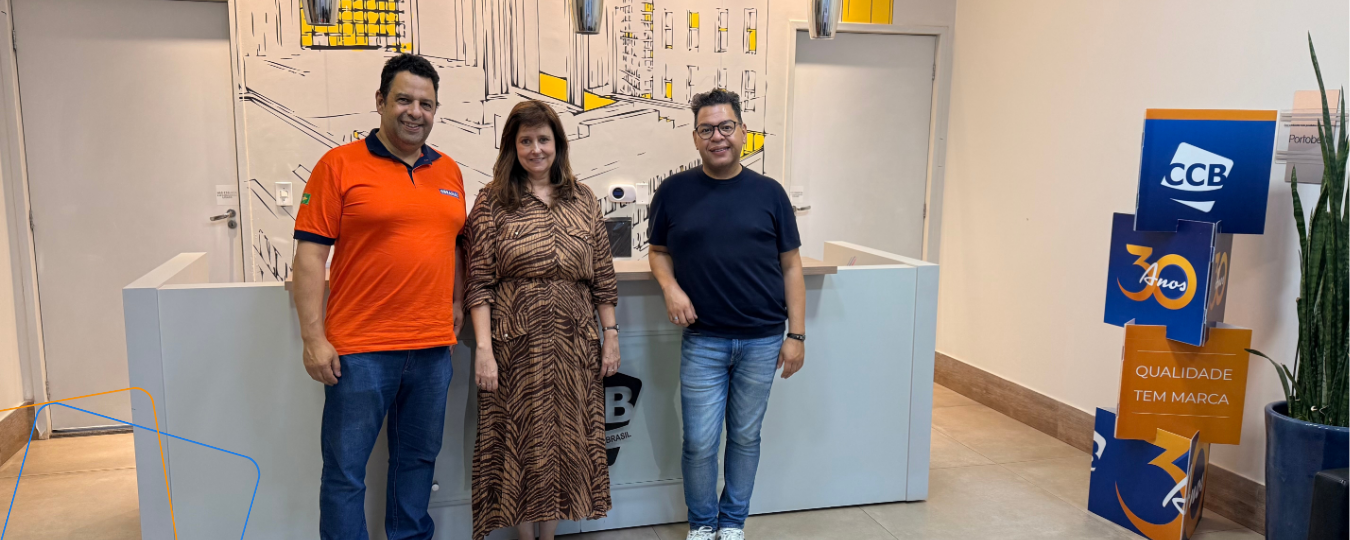 CCB recebe líder de Sourcing da Obramax para visita técnica