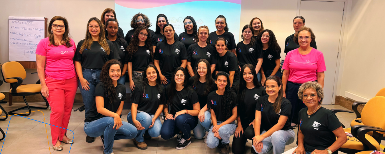 CCB realiza palestra de Outubro Rosa para colaboradoras em parceria com a Rede Rioclarense
