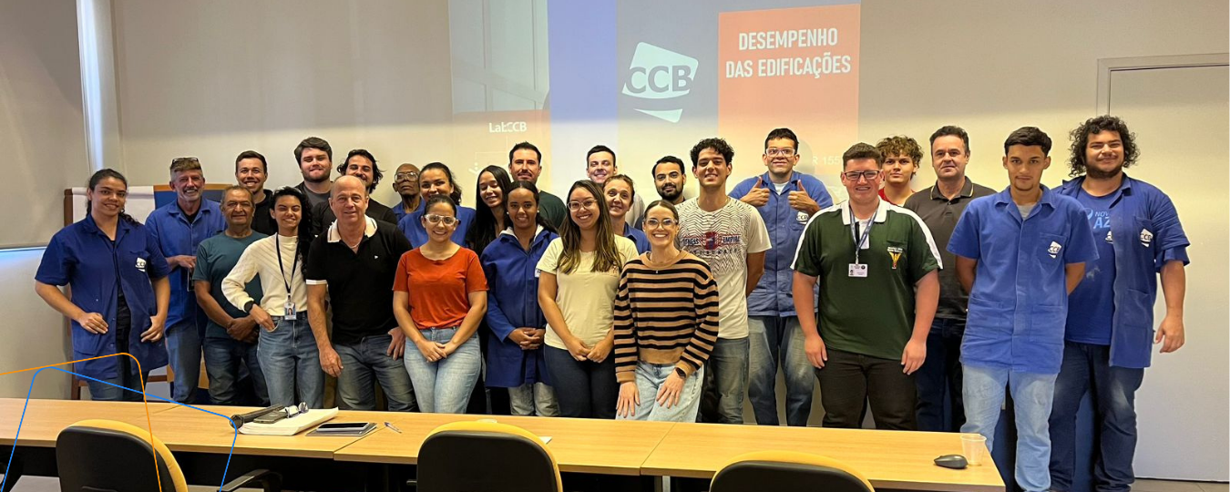 Treinamento interno reforça a importância dos ensaios realizados pelo Laboratório de Materiais do CCB