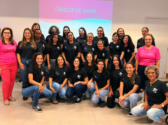 CCB realiza palestra de Outubro Rosa para colaboradoras em parceria com a Rede Rioclarense