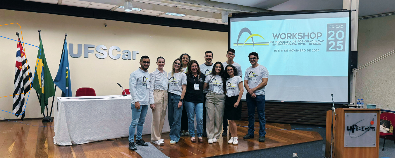 CCB apoia VIII Workshop do Programa de Pós-Graduação em Engenharia Civil da UFSCar
