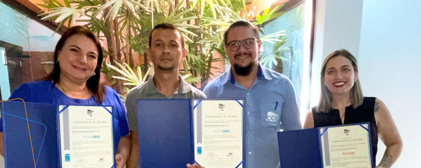 Entrega do Certificado de Manutenção da Certificação reconhece a continuidade da Incenor e da Tecnogres