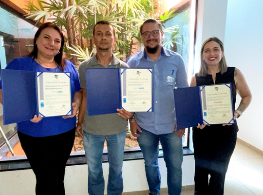 Entrega do Certificado de Manutenção da Certificação reconhece a continuidade da Incenor e da Tecnogres