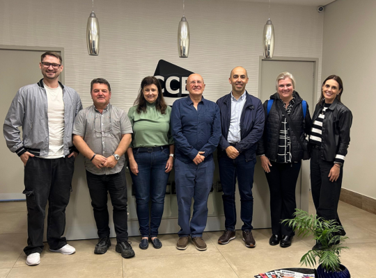 CCB recebe visita da Mapei e abre caminho para novas parcerias