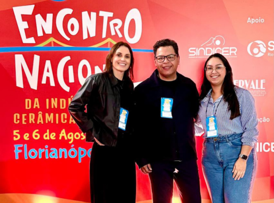 CCB marca presença no 52º Encontro Nacional da Indústria de Cerâmica Vermelha