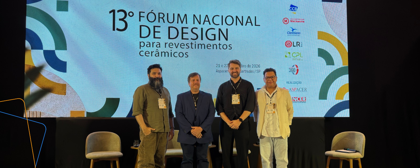 CCB participa do 13º Fórum Nacional de Design para Revestimentos Cerâmicos com papel de destaque