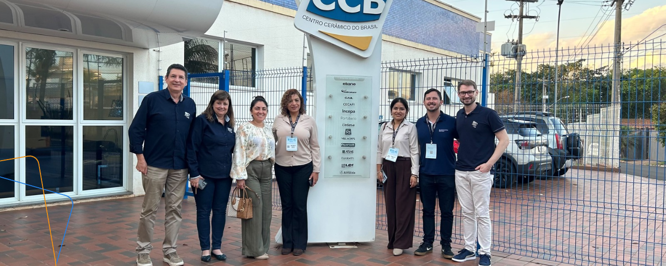 CCB recebe visita de representantes da Lamosa e da Incepa