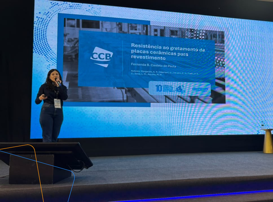 CCB encerra participação no 10º Congresso da Indústria Cerâmica com oito apresentações técnicas em três dias