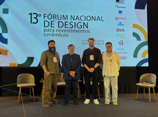 CCB participa do 13º Fórum Nacional de Design para Revestimentos Cerâmicos com papel de destaque