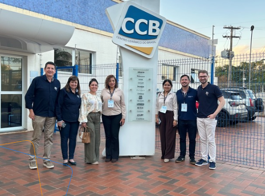 CCB recebe visita de representantes da Lamosa e da Incepa