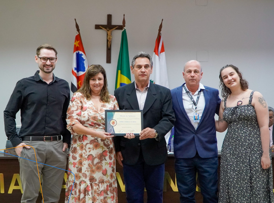 CCB recebe Moção de Aplausos da Câmara Municipal de Santa Gertrudes pelo ProvEP CCB