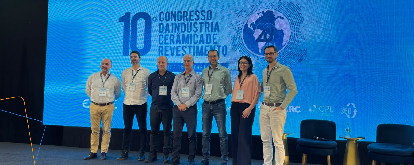 CCB encerra participação no 10º Congresso da Indústria Cerâmica com oito apresentações técnicas em três dias